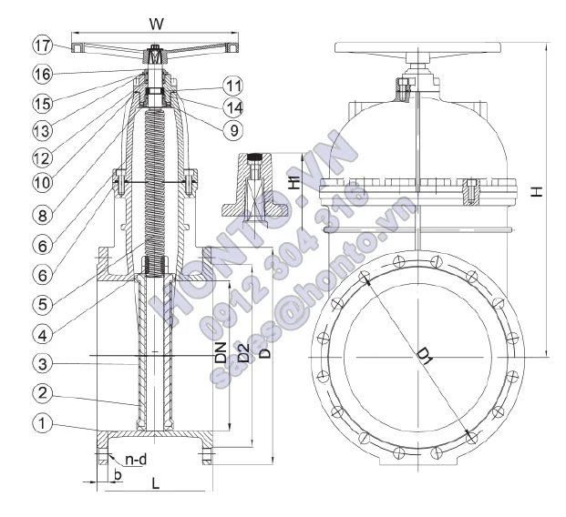 Van-cong-ty-chim-F4-F5-noi-bich-PN10-PN16-ban-ve-621x568_0