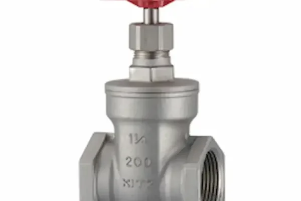 Steel gate valve