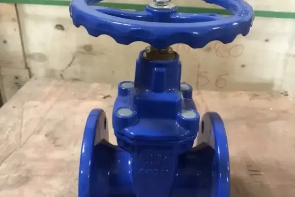 Van cổng gang ty chìm