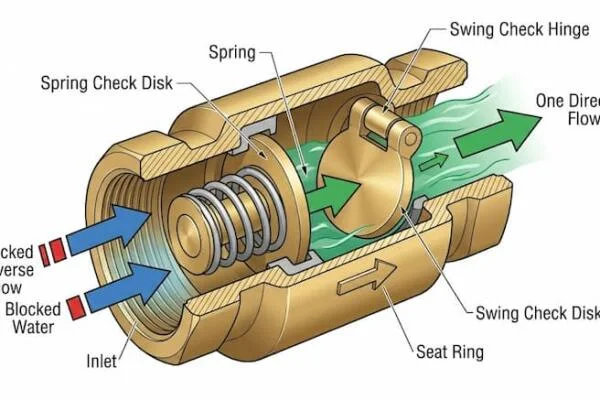 Van 1 chiều cho bồn nước là gì?
