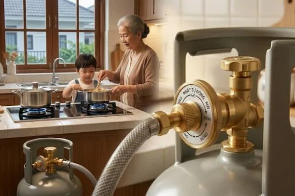 Van ngắt gas tự động là gì?