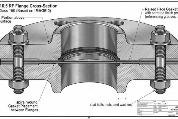 ANSI B16.5 RF Flange là gì?