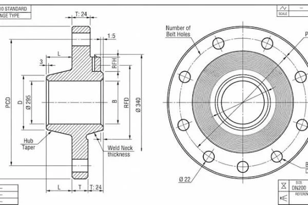 DIN PN10 Flange Là Gì?