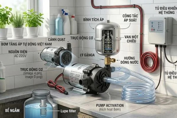 Giá bơm tự áp bao nhiêu?