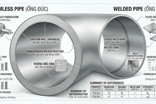 Ống Đúc Inox Là Gì?