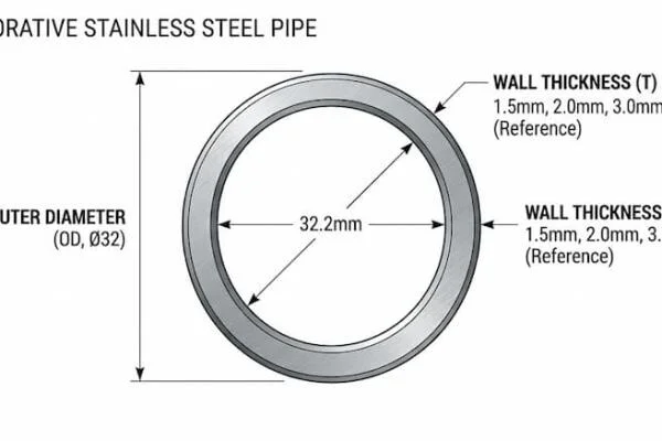 Quy Cách Ống Inox Trang Trí