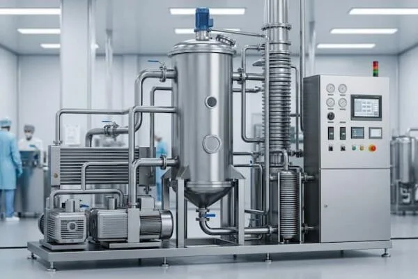 tThiết bị cô đặc chân không cánh là gì