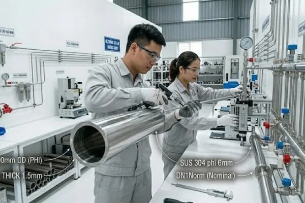 Ống inox phi 6mm là gì?