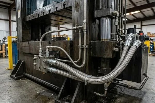Ống mềm thủy lực bọc lưới inox