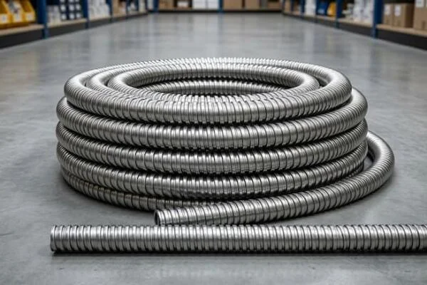 Ống ruột gà lõi inox là gì?