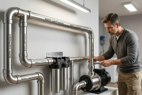 Tiêu chuẩn ống inox SCH10 là gì?
