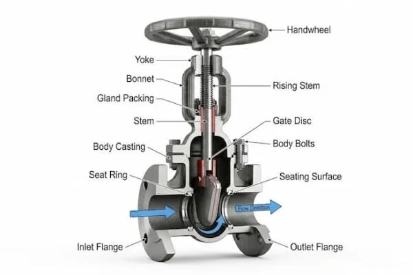 Van cổng DN65 là gì?