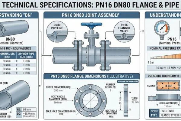 PN16 DN80 Là Gì?