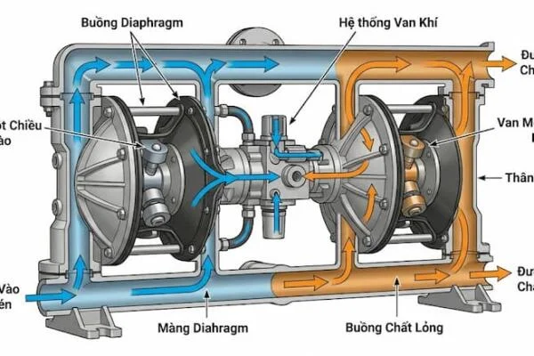 Máy bơm màng là gì?