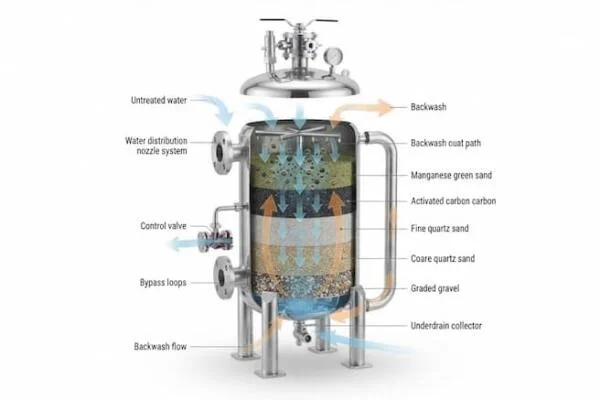 Bồn lọc áp lực inox là gì?