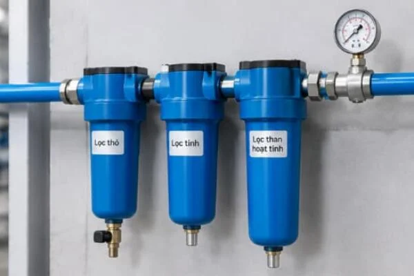 Bộ lọc máy nén khí là gì