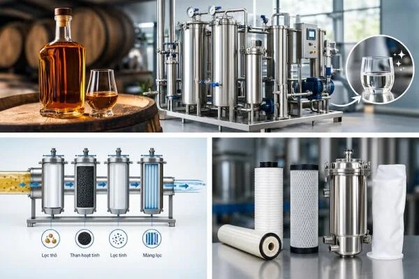 Hệ thống lọc rượu là gì?