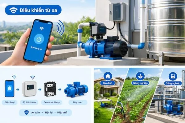 Máy bơm điều khiển từ xa là gì?