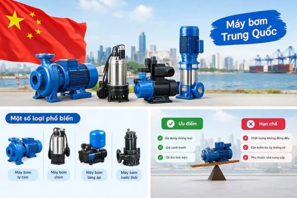 Máy bơm Trung Quốc là gì?