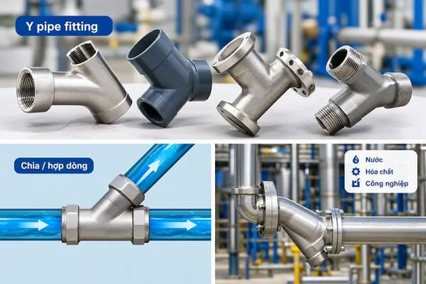 Y pipe fitting là gì?