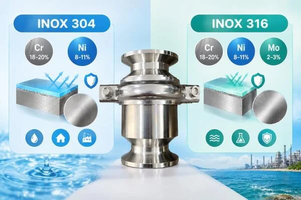 Bầu lọc tinh inox 304 và inox 316: Nên chọn loại nào?