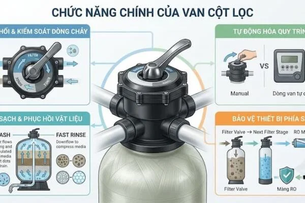 Filter Valve là gì? Cấu tạo, nguyên lý hoạt động và chức năng