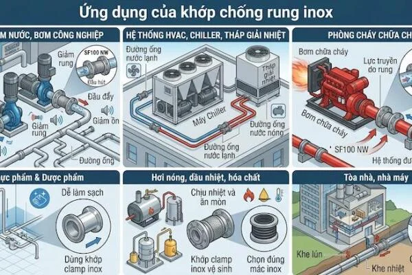 Khớp chống rung inox là gì?