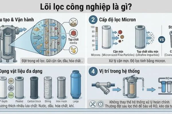 Phân loại lõi lọc công nghiệp