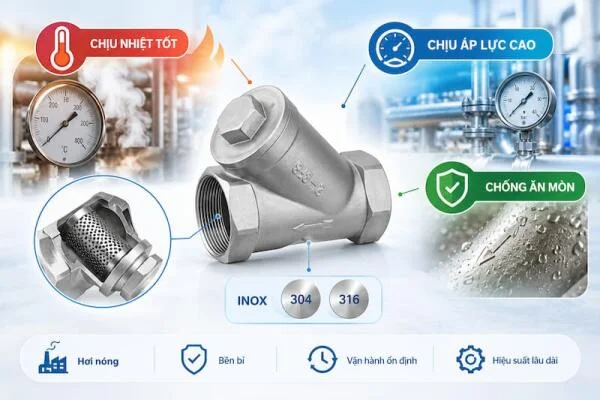 Steam Strainer: Chọn chất liệu nào?