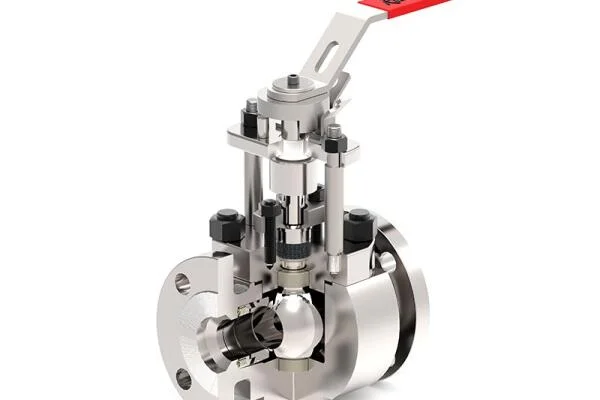 Ball top valve