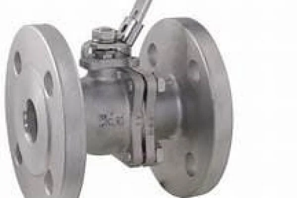 Ball valve flange