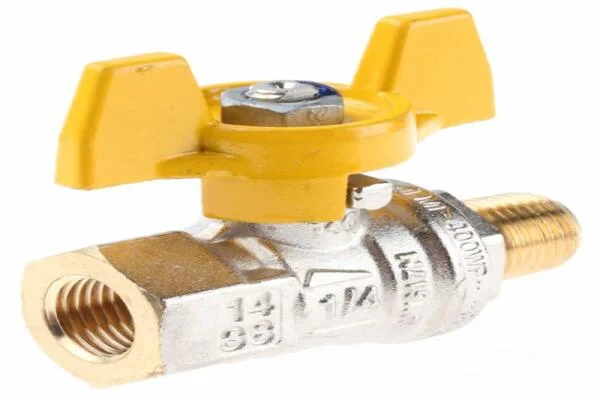 Brass ball valve 1 4