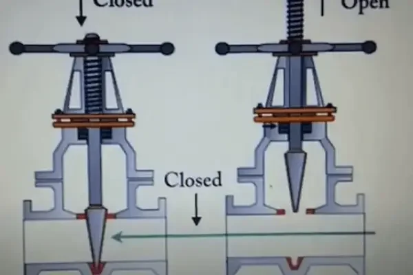 Gate valve mechanism
