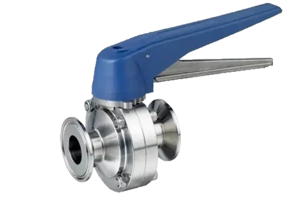 Handle for butterfly valve