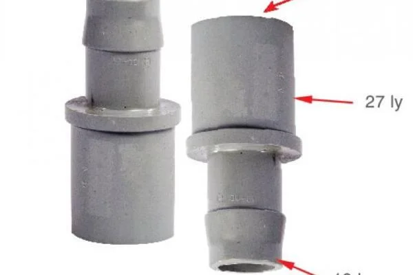 Khớp nối ống nước phi 21