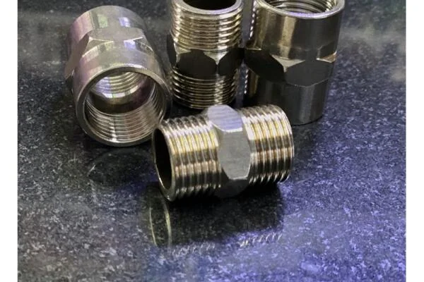 Nối 2 Đầu Răng Ngoài 21 Inox