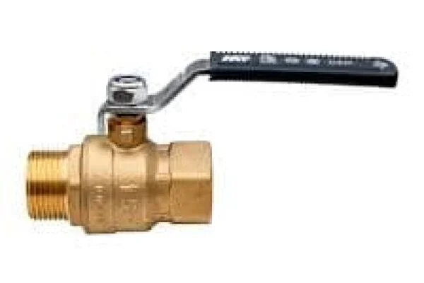 stainless steel ball valve with brass handle