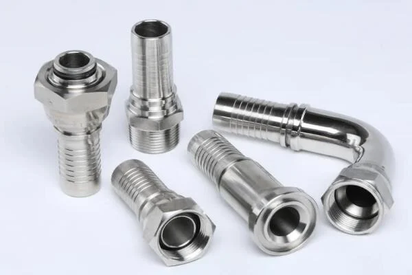 Stainless steel hose fittings