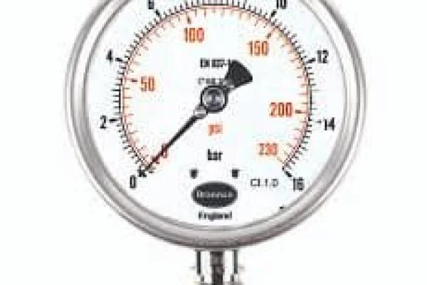 Stainless steel pressure gauge