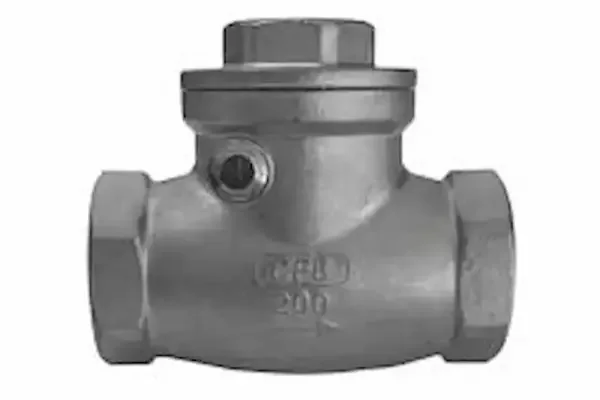 Stainless steel swing check valve 1 2