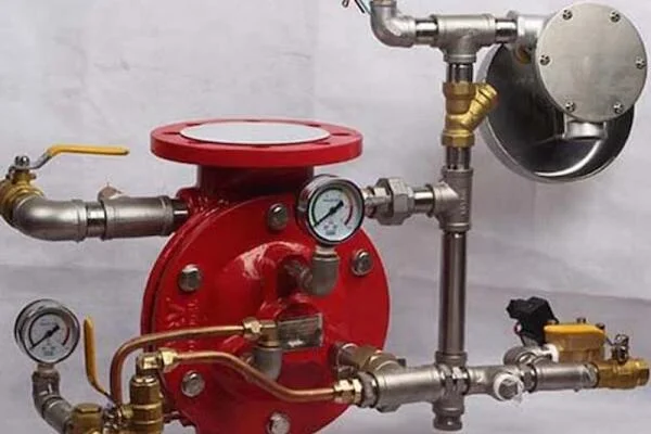 Van báo động DN100