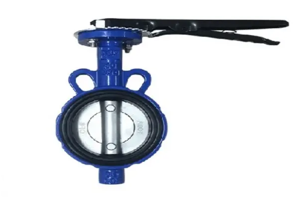 Van bướm tay gạt DN80