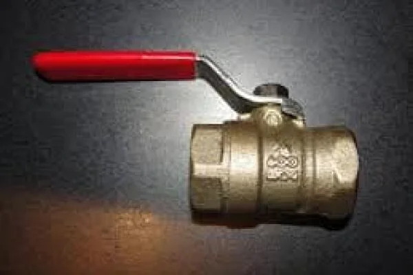 Water opening valve