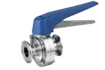Handle for butterfly valve