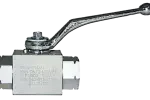 High pressure ball valve
