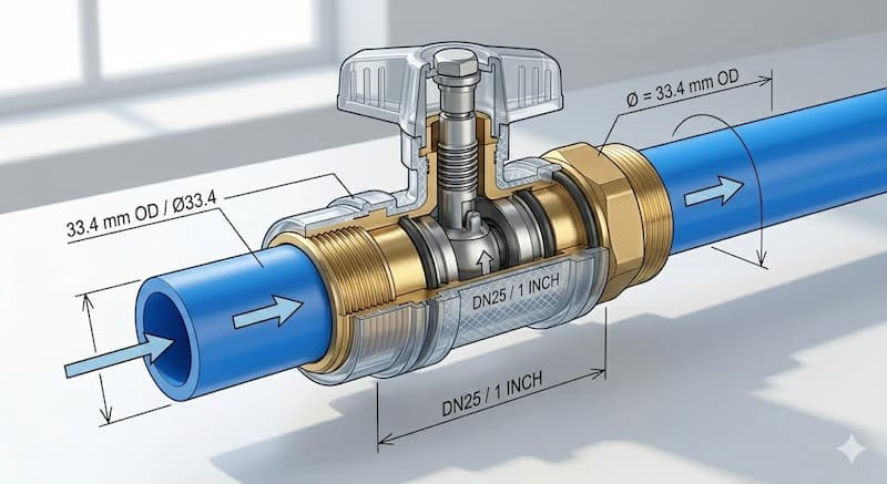 Tìm hiểu thông tin chi tiết về valve DN25 hiện nay