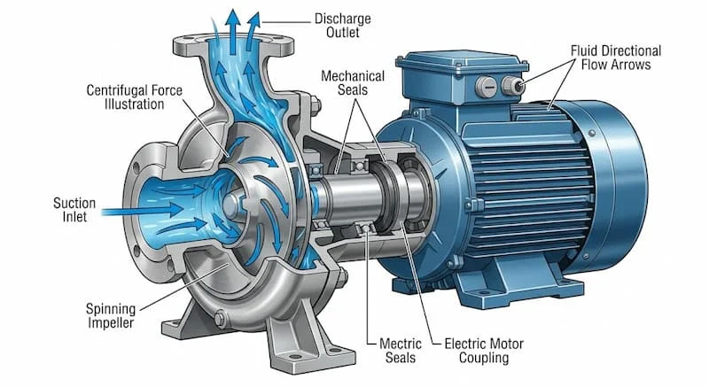 Phân loại bơm phổ biến