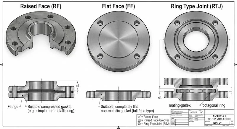 Ứng dụng của mặt bích ansi 