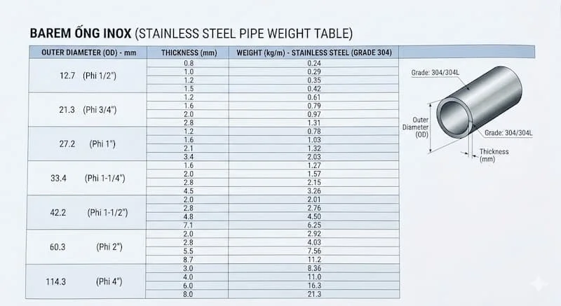 Định nghĩa của ống nước barem