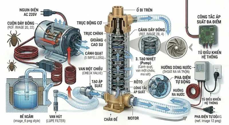 Định nghĩa của bơm hỏa tiễn
